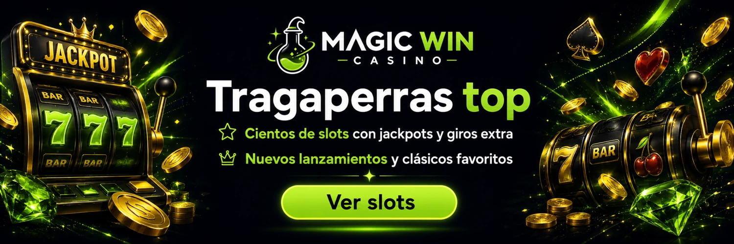 Tragaperras top en Magic Win Casino