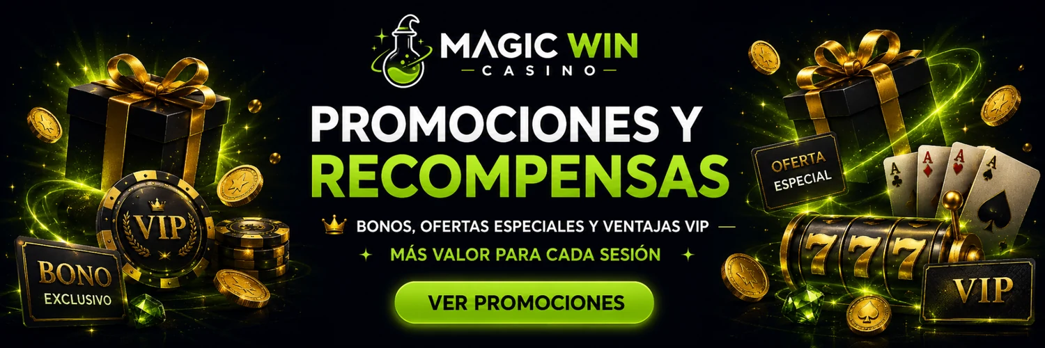 Promociones y recompensas Magic Win Casino